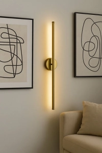 Modern Pilli Aplik Tak Çalıştır Kablosuz Ledli 70cm